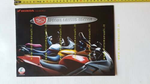 Honda modelli Special Edition 50esimo 1998 depliant originale moto italiano