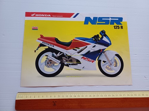 Honda NSR 125 R 1988-89 depliant originale italiano
