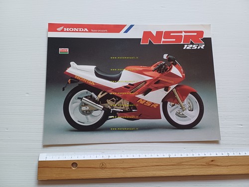 Honda NSR 125 R 1989 depliant italiano originale