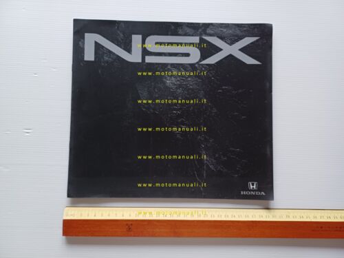 Honda NSX 3.0 6V 1992 depliant TEDESCO originale
