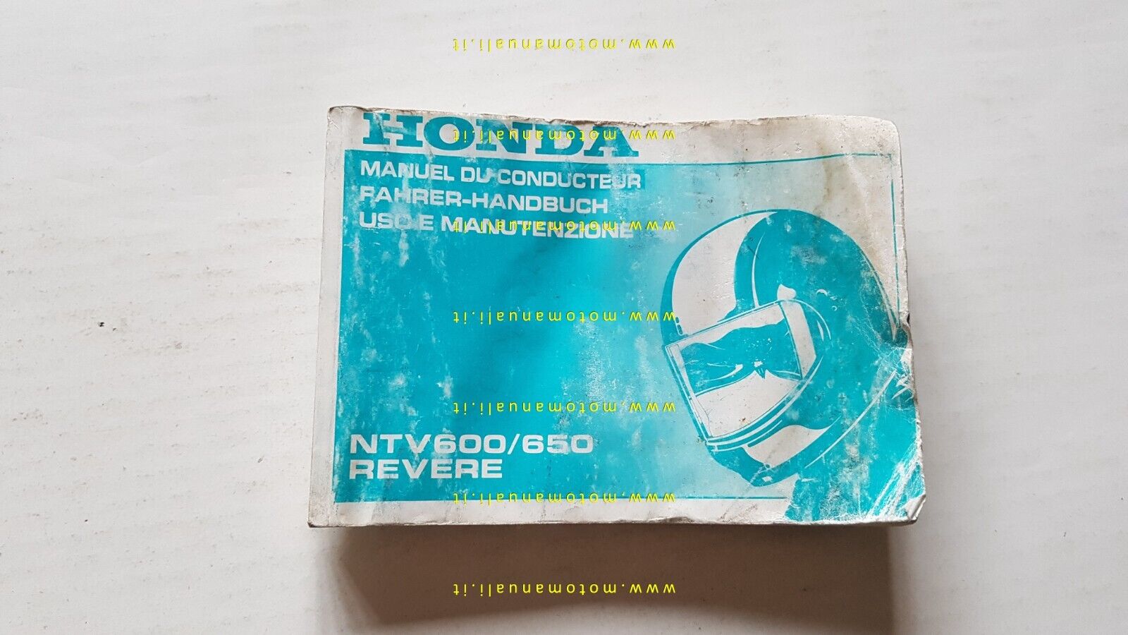 Honda NTV 600-650 Revere 1991 manuale uso manutenzione ITALIANO originale