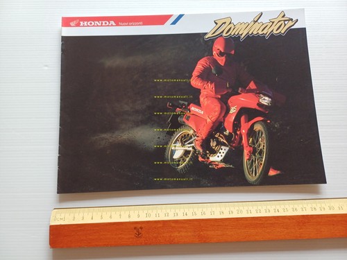 Honda NX 650 Dominator 1988 1a serie depliant italiano originale