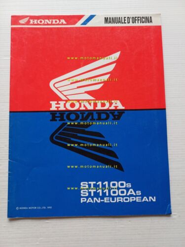 Honda Pan European ST 1100 VARIANTI 1995 manuale officina ITALIANO …