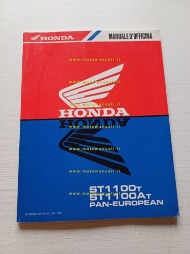 Honda Pan European ST 1100 VARIANTI 1996 manuale officina ITALIANO …