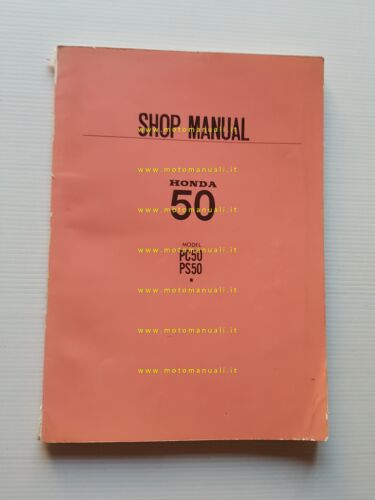 Honda PC 50 - PS 50 1968 manuale officina riparazione …