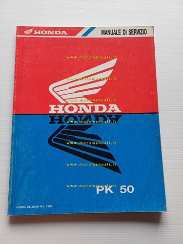 HONDA PK 50 Wallaroo 1990 manuale officina ITALIANO originale
