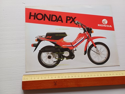 Honda PX 50 anni 80 depliant ITALIANO originale