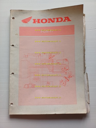 Honda RC 45 Corso formazione PGM-FI 1994 manuale officina ITALIANO …