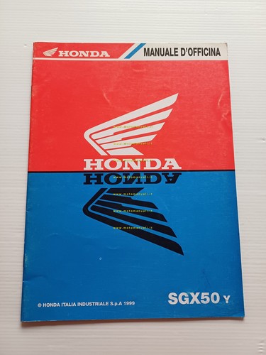 Honda Sky SGX 50 VARIANTI 1999 manuale officina ITALIANO originale