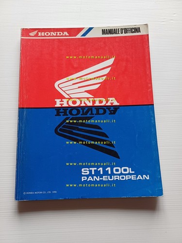 HONDA ST 1100 Pan European 1990 manuale officina ITALIANO originale