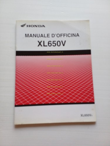 Honda Transalp XL 650 V VARIANTI 2003-4 manuale officina ITALIANO …