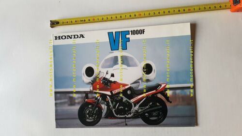 Honda VF 1000 F 1985 depliant ITALIANO originale