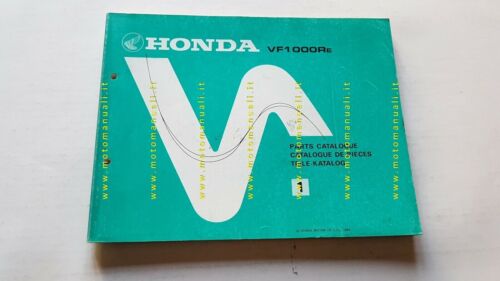 HONDA VF 1000 R 1984 catalogo ricambi ORIGINALE Spare Parts …