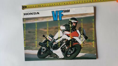 Honda VF 500 F 1985 depliant ITALIANO originale brochure