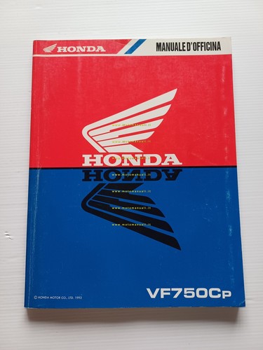 HONDA VF 750 C 1993 manuale officina riparazione ITALIANO originale