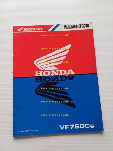 Honda VF 750 C VARIANTI 1994 manuale officina ITALIANO originale