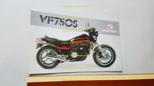 Honda VF 750 S 1984 depliant italiano originale
