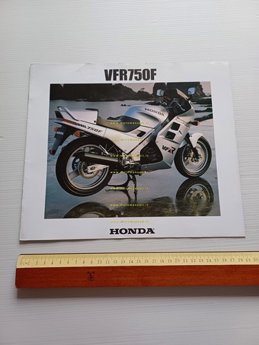 Honda VFR 750 F 1986 depliant ITALIANO originale