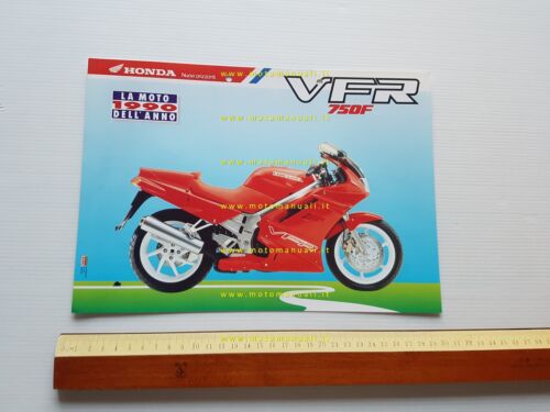 Honda VFR 750 F 1990 depliant italiano originale