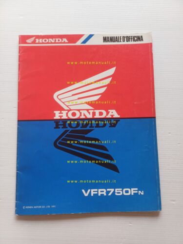 Honda VFR 750 F 1991 aggiornamento SUPPLEMENTO manuale officina originale