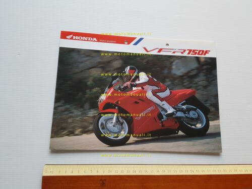 Honda VFR 750 F 1991 depliant italiano originale