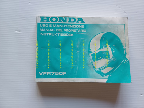 Honda VFR 750 F 1993-94 manuale uso libretto istruzioni originale …