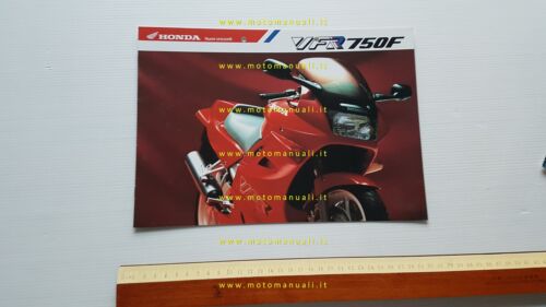 Honda VFR 750 F depliant italiano originale