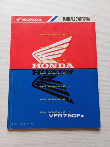 Honda VFR 750 F VARIANTI 1993 manuale officina ITALIANO originale