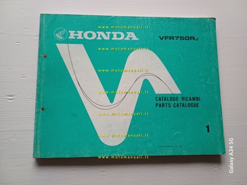 Honda VFR 750 R (RC 30) 1987 catalogo ricambi originale …