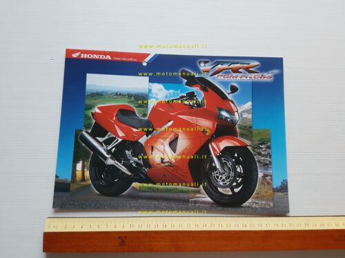 Honda VFR 800 PGM 1999 depliant italiano originale