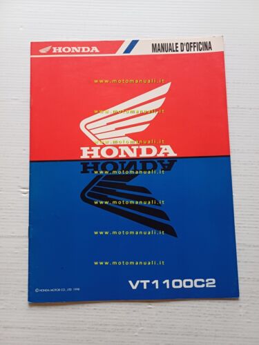 Honda VT 1100 C2 VARIANTI 1998 manuale officina ITALIANO originale