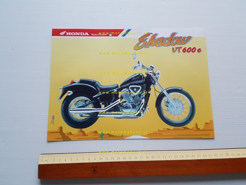 Honda VT 600 C Shadow anni 90 depliant italiano originale