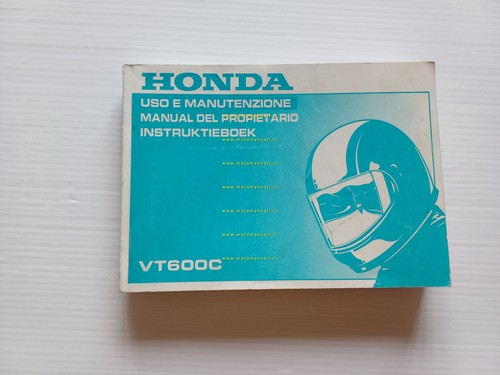 Honda VT 600 Shadow 1993-94 manuale uso manutenzione libretto italiano …