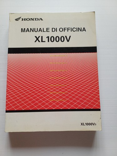 HONDA XL 1000 V VARADERO 2003 manuale officina originale italliano