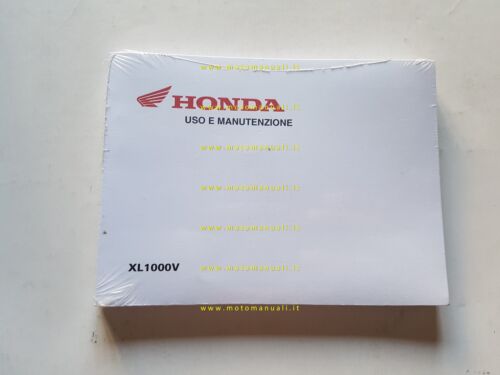 Honda XL 1000 V Varadero 2005 manuale uso italiano nuovo …