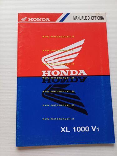 Honda XL 1000 V Varadero VARIANTI 2000-1 manuale officina ITALIANO …