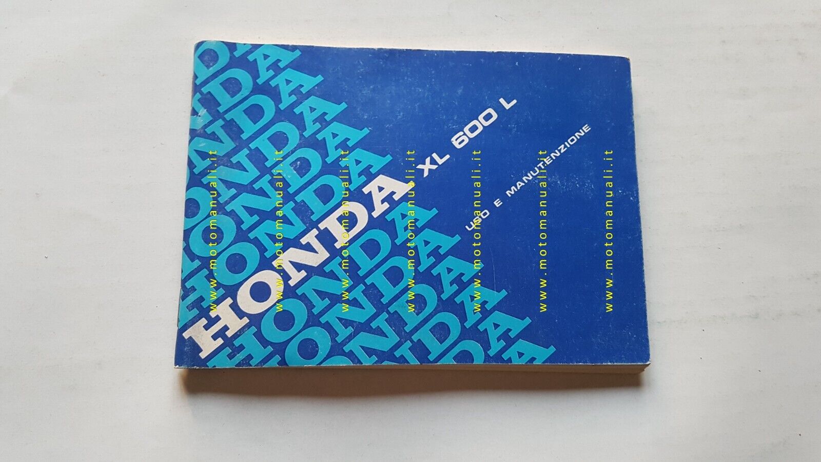 Honda XL 600 L 1984 manuale uso manutenzione originale ITALIANO