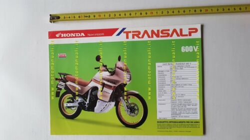 Honda XL 600 V Transalp 1987-88 depliant italiano originale moto …