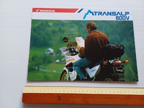 Honda XL 600 V Transalp 1987 depliant italiano originale