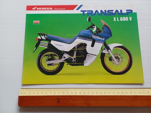 Honda XL 600 V Transalp 1989 depliant italiano originale