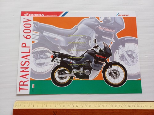 Honda XL 600 V Transalp depliant italiano originale