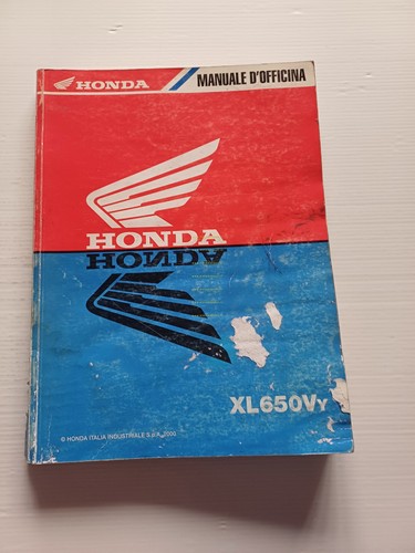 HONDA XL 650 V Transalp 2000 manuale officina riparazione originale …
