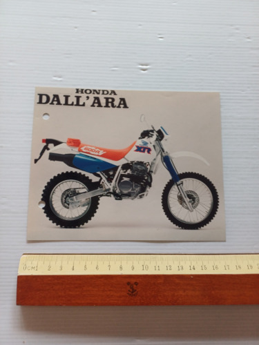 Honda XR 600 R 1991 Dall'Ara foto originale