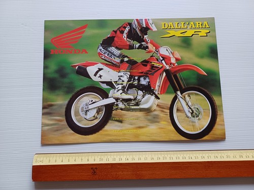 Honda XR DALLARA modelli 2001 depliant ITALIANO originale