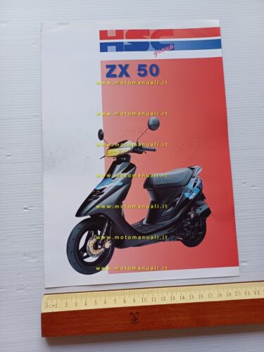 HSC Honda ZX 50 scooter depliant italiano originale