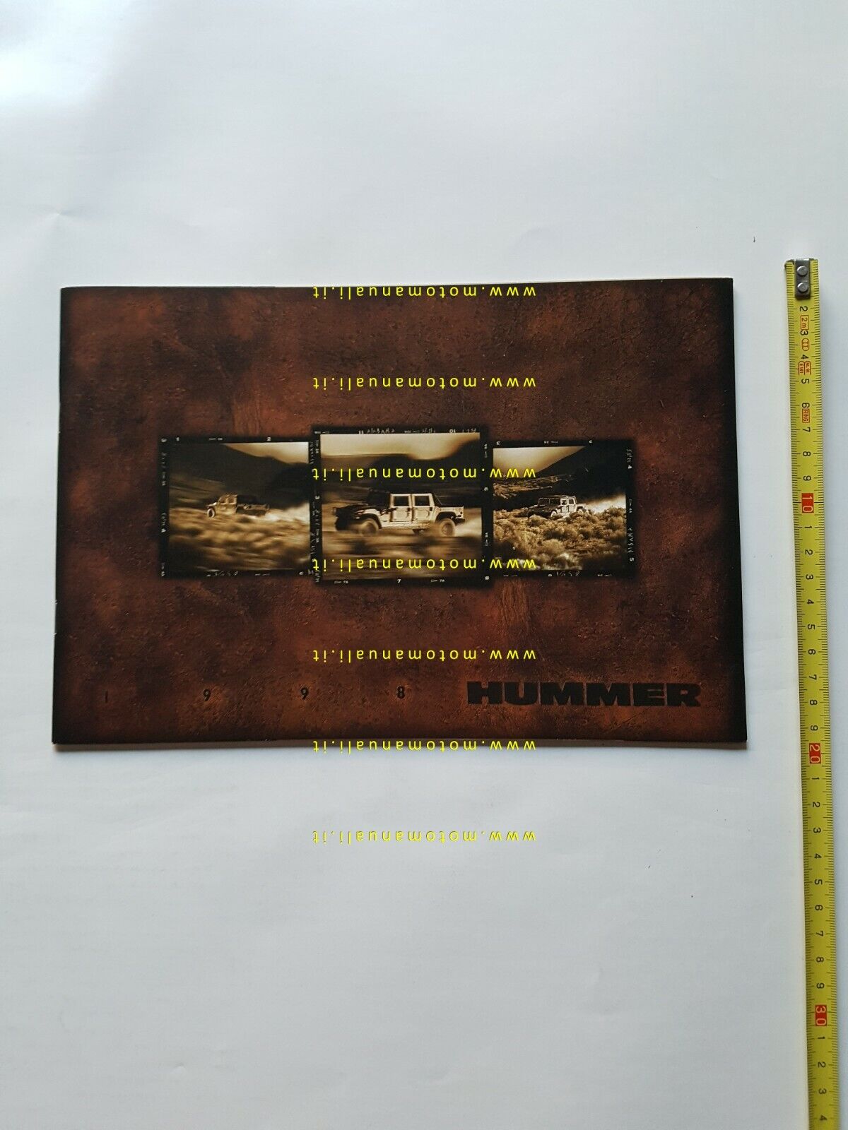 HUMMER fuoristrada depliant USA originale anni 90