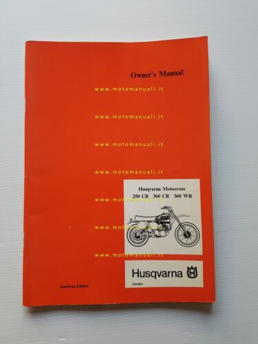 Husqvarna 250 CR - 360 CR - 360 WR 1975 …