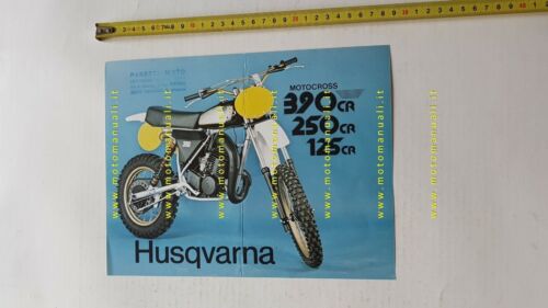 Husqvarna 390 - 250 - 125 CR 1979 depliant inglese …