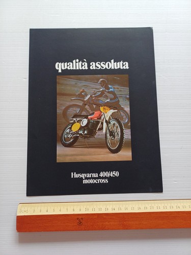 Husqvarna 400 - 450 CR 1973 depliant italiano originale