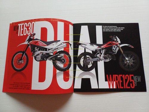 Husqvarna catalogo produzione modelli 2010 depliant italiano originale